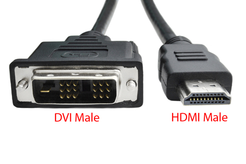 10ft HDMI to DVI Single Link Cable Ends