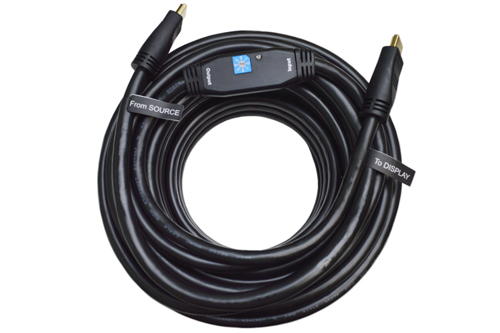 50ft High-Speed HDMI to HDMI Cable with Signal Booster Full Cable 2