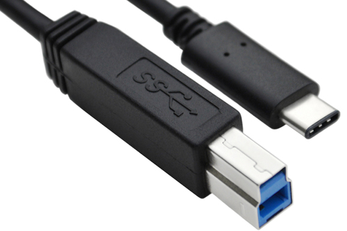 3.2ft USB 3.1 Type-C to USB BM Data & Charging Cable