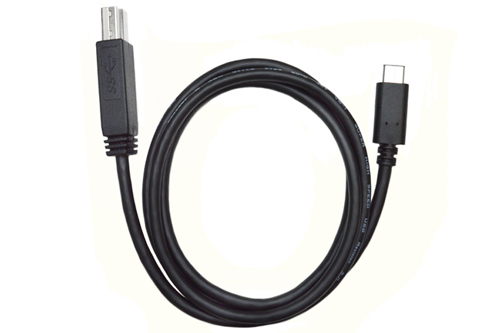 3.2ft USB 3.1 Type-C to USB BM Data & Charging Cable