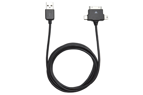 5ft Multi-Purpose 3-In-1 USB Charging Cable for Galaxy™ Tab / Tab 2 / Tab 3