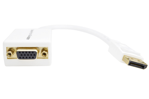 Display Port to VGA Adapter Ends