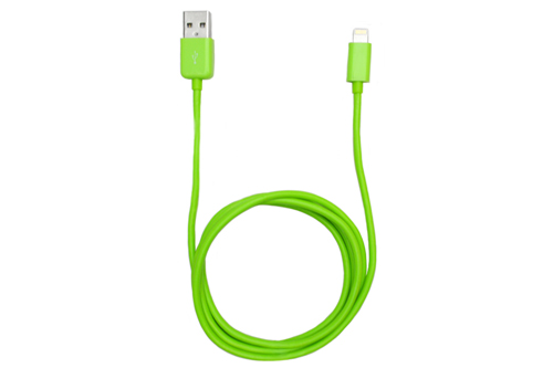 4ft (1.2m) Lightning to USB Sync and Charge Cable for iPod, iPhone, iPad, and iPad mini - Green