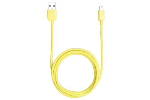 4ft (1.2m) Lightning to USB Sync and Charge Cable for iPod, iPhone, iPad, and iPad mini - Yellow