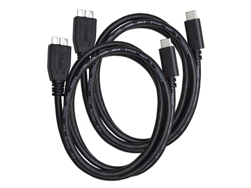 3.2ft USB 3.1 Type-C to Micro BM Data & Charging Cable - Dual Pack