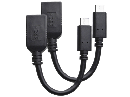 USB 3.1 Type C OTG to USB 3.0 Cable - Dual Pack